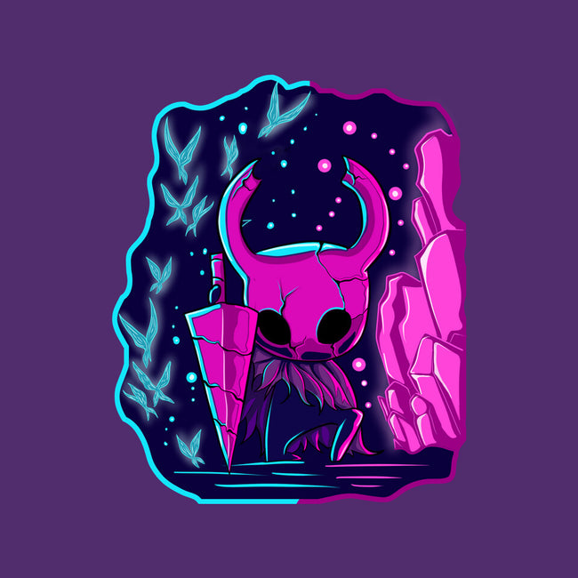 The Hollow Neon Knight-None-Outdoor-Rug-nickzzarto