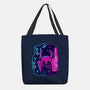 The Hollow Neon Knight-None-Basic Tote-Bag-nickzzarto