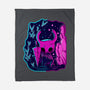 The Hollow Neon Knight-None-Fleece-Blanket-nickzzarto