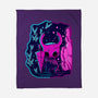 The Hollow Neon Knight-None-Fleece-Blanket-nickzzarto