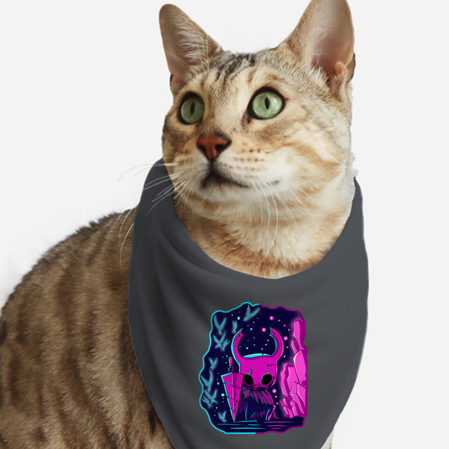 The Hollow Neon Knight-Cat-Bandana-Pet Collar-nickzzarto