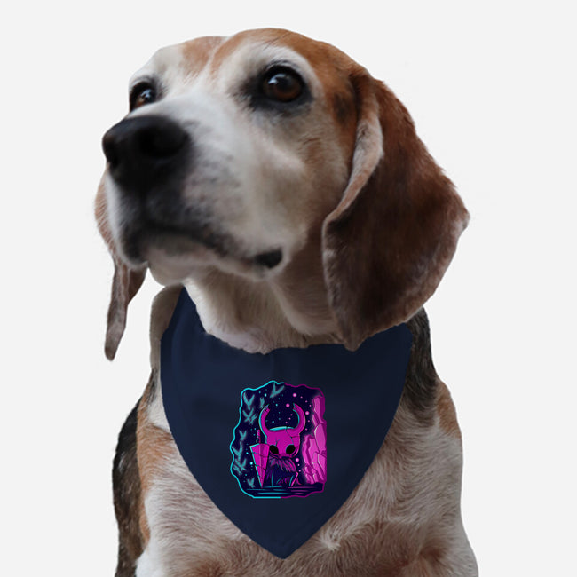 The Hollow Neon Knight-Dog-Adjustable-Pet Collar-nickzzarto