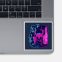 The Hollow Neon Knight-None-Glossy-Sticker-nickzzarto