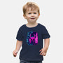 The Hollow Neon Knight-Baby-Basic-Tee-nickzzarto