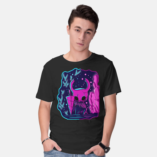 The Hollow Neon Knight-Mens-Basic-Tee-nickzzarto