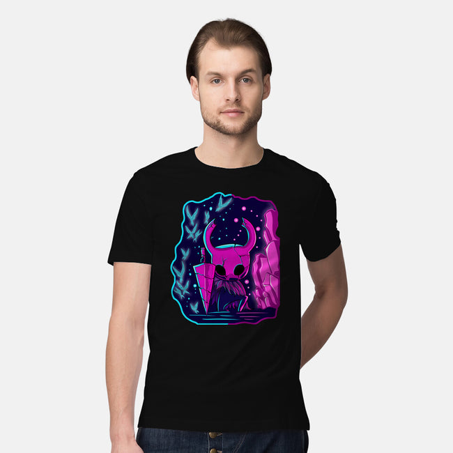 The Hollow Neon Knight-Mens-Premium-Tee-nickzzarto