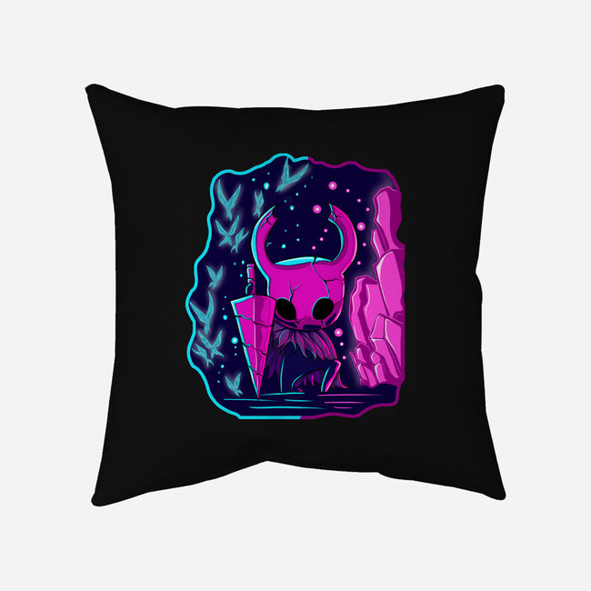 The Hollow Neon Knight-None-Non-Removable Cover w Insert-Throw Pillow-nickzzarto