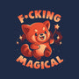 Red Panda Magic-Youth-Basic-Tee-eduely