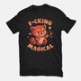 Red Panda Magic-Womens-Basic-Tee-eduely