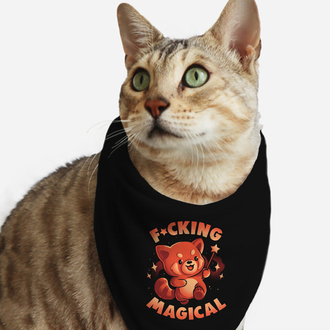 Red Panda Magic-Cat-Bandana-Pet Collar-eduely