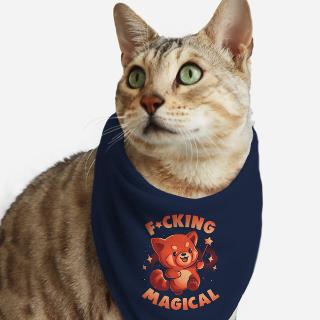 Red Panda Magic-Cat-Bandana-Pet Collar-eduely