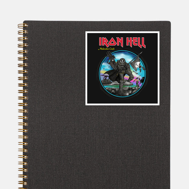 Iron Hell-None-Glossy-Sticker-rocketman_art