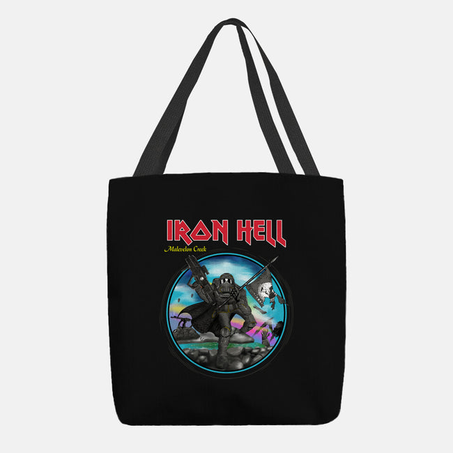 Iron Hell-None-Basic Tote-Bag-rocketman_art