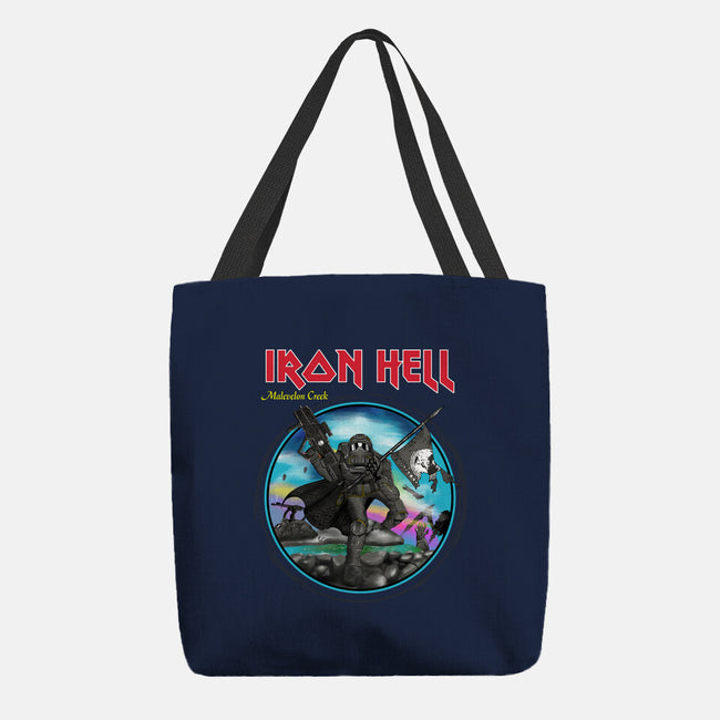 Iron Hell-None-Basic Tote-Bag-rocketman_art