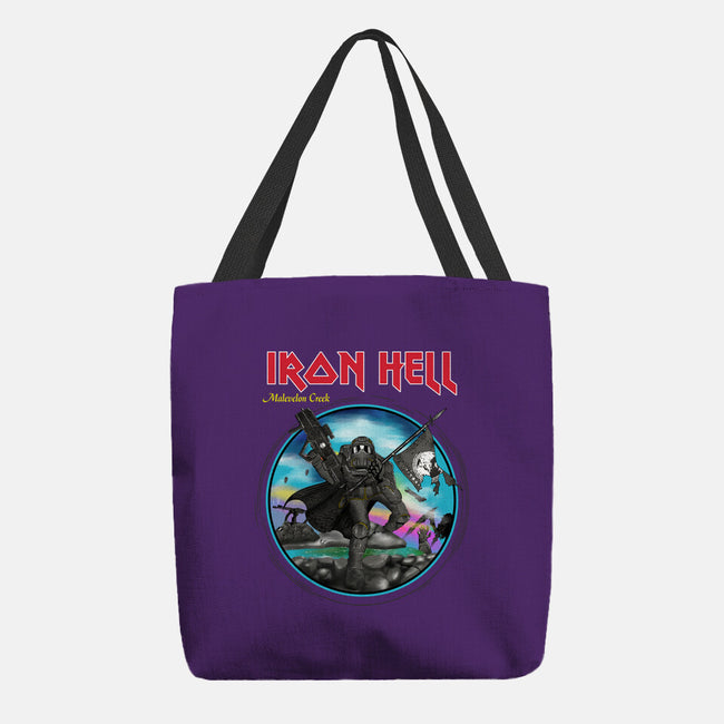 Iron Hell-None-Basic Tote-Bag-rocketman_art