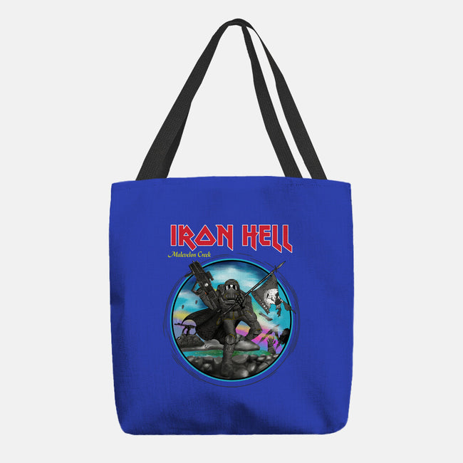 Iron Hell-None-Basic Tote-Bag-rocketman_art