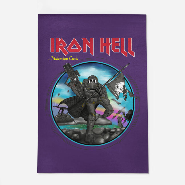 Iron Hell-None-Indoor-Rug-rocketman_art