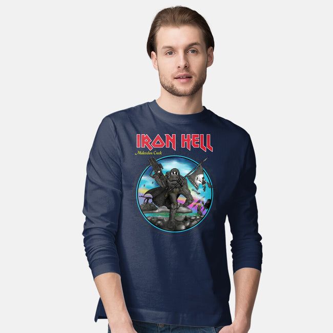 Iron Hell-Mens-Long Sleeved-Tee-rocketman_art