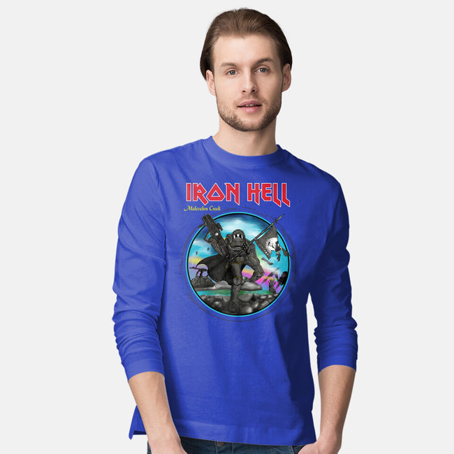 Iron Hell-Mens-Long Sleeved-Tee-rocketman_art