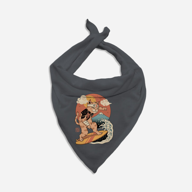 Meowster Surfer-Cat-Bandana-Pet Collar-vp021