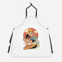 Meowster Surfer-Unisex-Kitchen-Apron-vp021