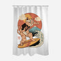 Meowster Surfer-None-Polyester-Shower Curtain-vp021