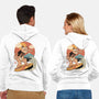 Meowster Surfer-Unisex-Zip-Up-Sweatshirt-vp021