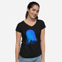 Childhood Memory-Womens-V-Neck-Tee-Donnie