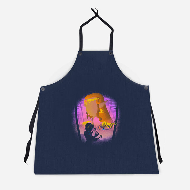 The Heroic Princess-Unisex-Kitchen-Apron-Donnie