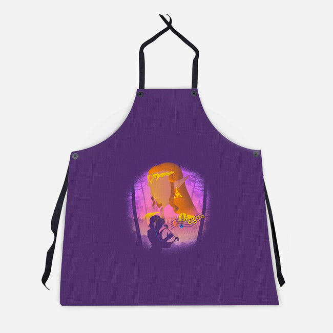 The Heroic Princess-Unisex-Kitchen-Apron-Donnie