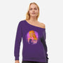 The Heroic Princess-Womens-Off Shoulder-Sweatshirt-Donnie