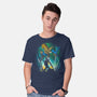 The Hero Of Time-Mens-Basic-Tee-Donnie