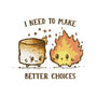 I Need To Make Better Choices-None-Polyester-Shower Curtain-kg07