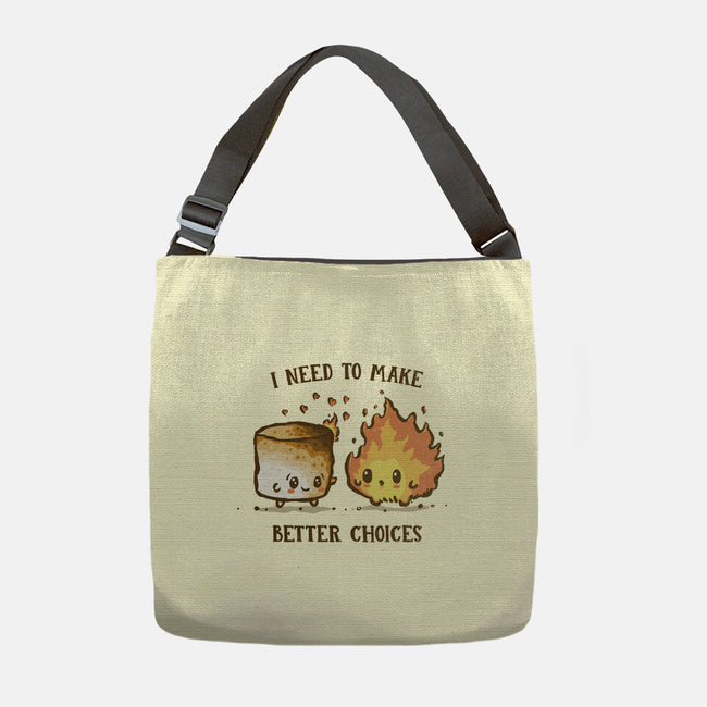 I Need To Make Better Choices-None-Adjustable Tote-Bag-kg07