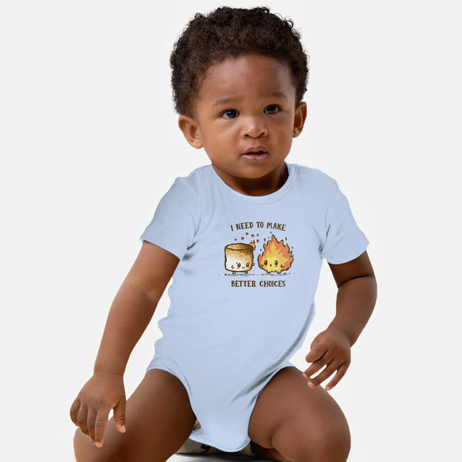 I Need To Make Better Choices-Baby-Basic-Onesie-kg07