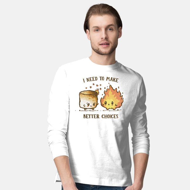 I Need To Make Better Choices-Mens-Long Sleeved-Tee-kg07