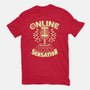 Online Ranting Sensation-Womens-Basic-Tee-Boggs Nicolas