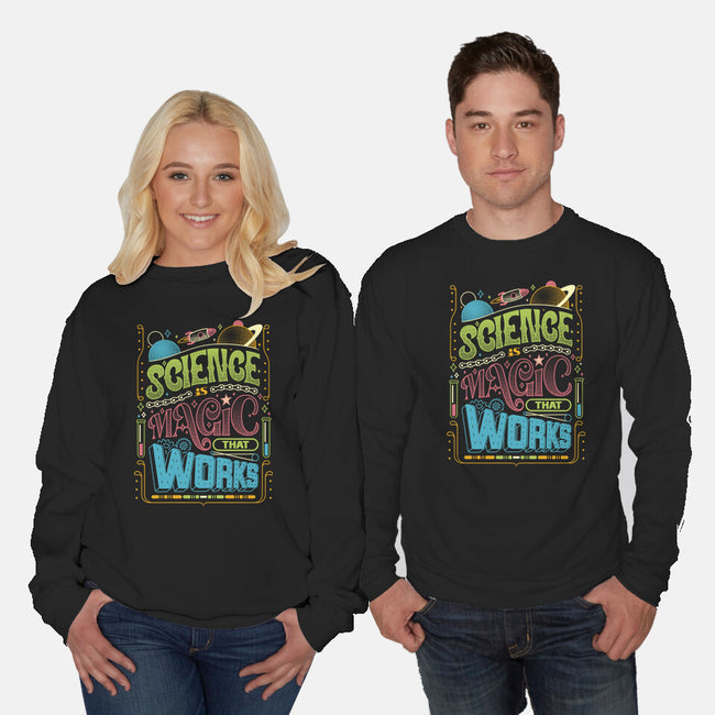 Magic But Real-Unisex-Crew Neck-Sweatshirt-tobefonseca