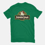 Jurassic Chicken-Mens-Basic-Tee-tobefonseca