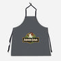 Jurassic Chicken-Unisex-Kitchen-Apron-tobefonseca