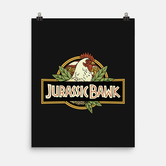 Jurassic Chicken-None-Matte-Poster-tobefonseca