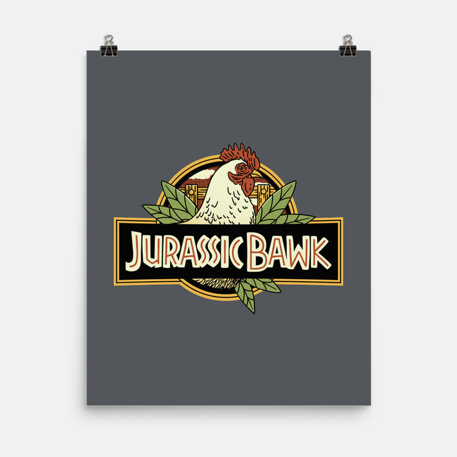 Jurassic Chicken-None-Matte-Poster-tobefonseca