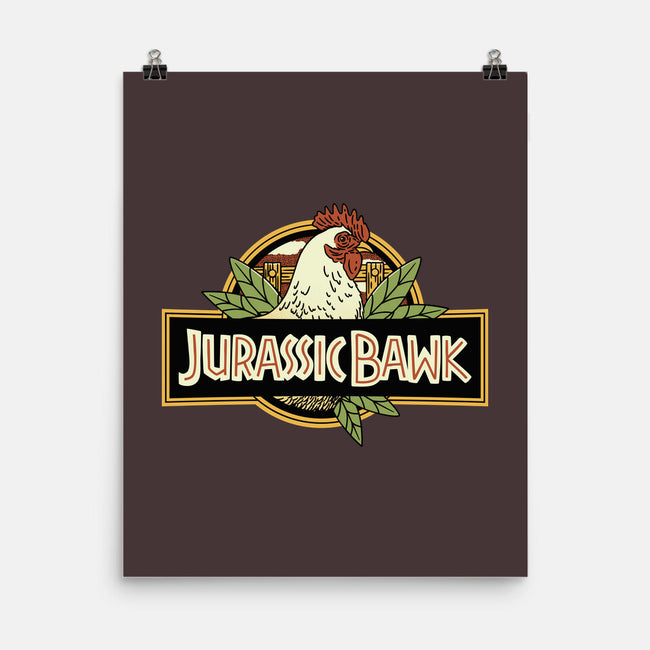 Jurassic Chicken-None-Matte-Poster-tobefonseca