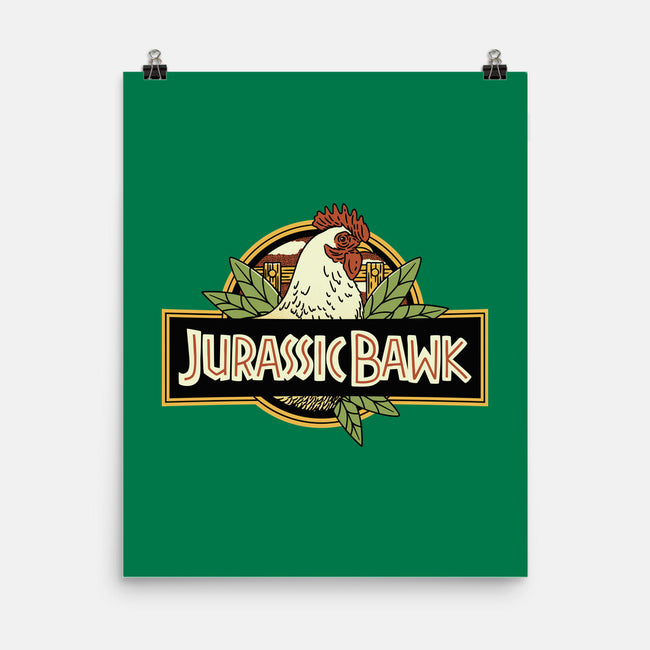 Jurassic Chicken-None-Matte-Poster-tobefonseca