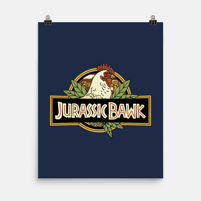 Jurassic Chicken-None-Matte-Poster-tobefonseca