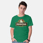 Jurassic Chicken-Mens-Basic-Tee-tobefonseca