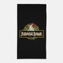 Jurassic Chicken-None-Beach-Towel-tobefonseca