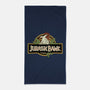 Jurassic Chicken-None-Beach-Towel-tobefonseca