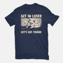 Let's Eat Trash-Mens-Basic-Tee-tobefonseca