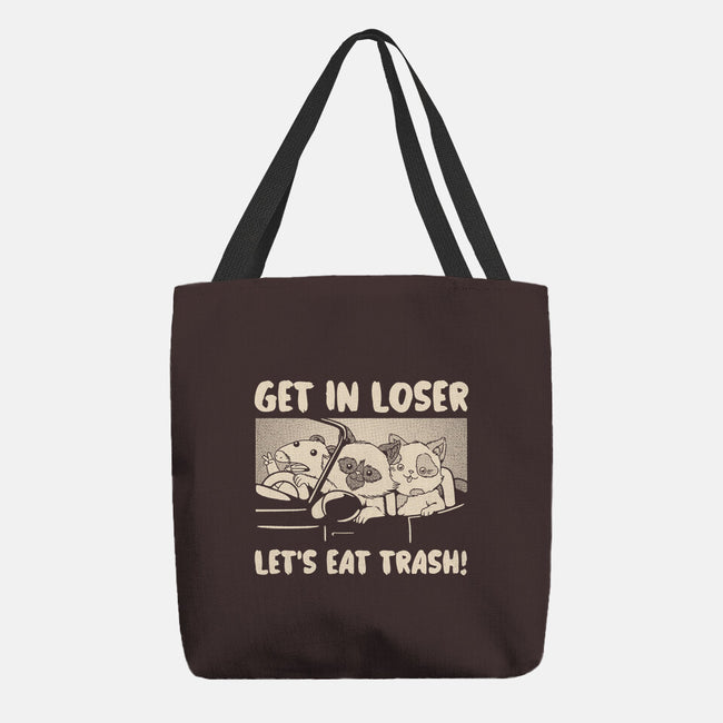 Let's Eat Trash-None-Basic Tote-Bag-tobefonseca